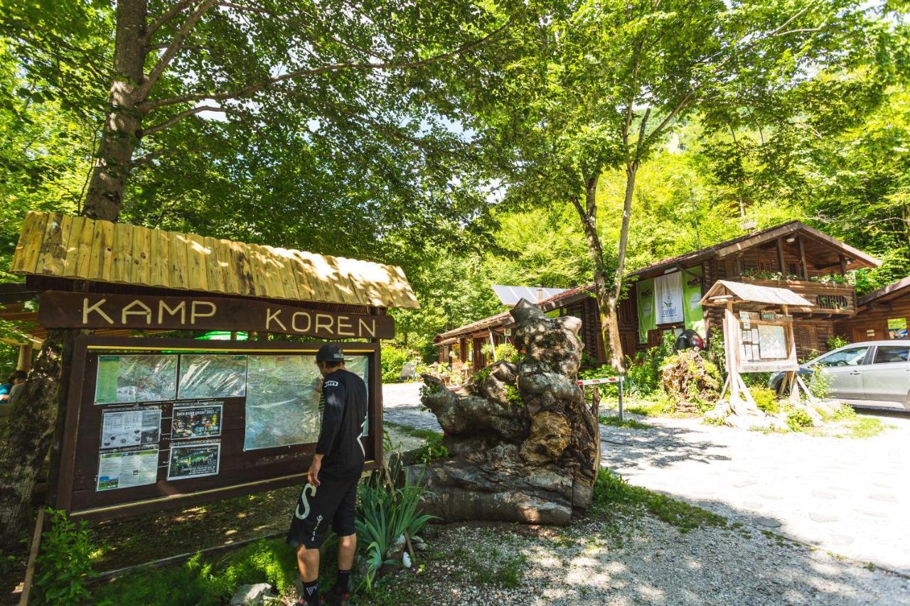 Kamp Koren Kobarid Exteriör bild